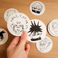 Bộ 10 Miếng Lót Ly Jujutsu Kaisen - Thumbnail 7