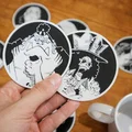 Bộ 10 Đế Lót Ly One Piece - Thumbnail 6