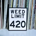 Bảng hiệu trang trí Weed Limit 420 độc đáo cho máy in 3D - Thumbnail 1