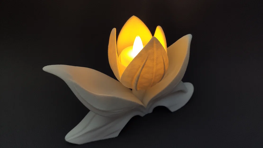 Tulip - Đế cắm nến LED tea light - Image 6