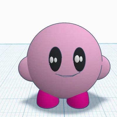 Mô hình 3D Kirby đáng yêu: Hướng dẫn in chi tiết cho người mới
