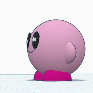 Mô hình 3D Kirby đáng yêu: Hướng dẫn in chi tiết cho người mới