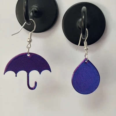 Bông tai April shower