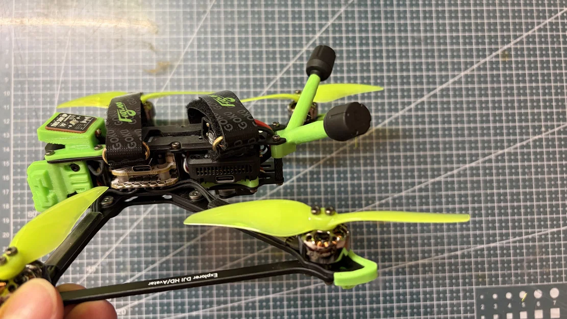 Gá đỡ ăng-ten góc thấp cho Flywoo Explorer O4 Pro (Antenna Mount) - Image 3