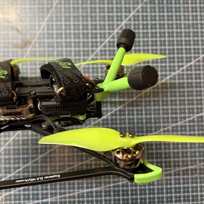 Gá đỡ ăng-ten góc thấp cho Flywoo Explorer O4 Pro (Antenna Mount)