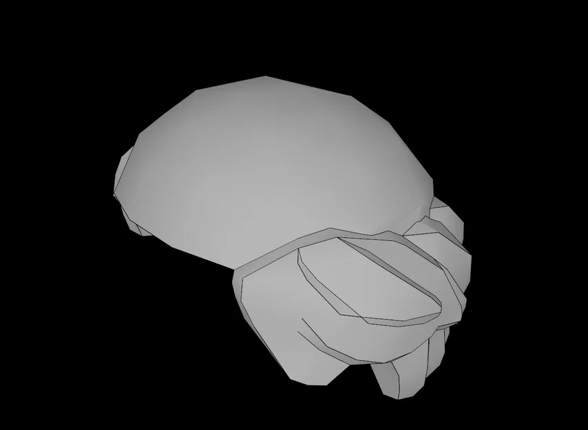 Tóc minifig hói tương thích LEGO - Phụ kiện 3D độc đáo - Image 1