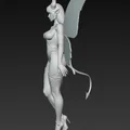 Mô hình 3D nhân vật nữ quỷ cánh bướm tinh xảo (Woman Demon Butterfly) - Thumbnail 3