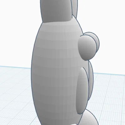 Mô hình chú thỏ Easter Bunny đáng yêu - File in 3D cho mọi nhà