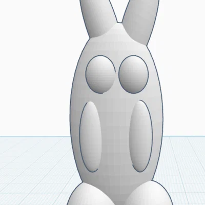 Mô hình chú thỏ Easter Bunny đáng yêu - File in 3D cho mọi nhà