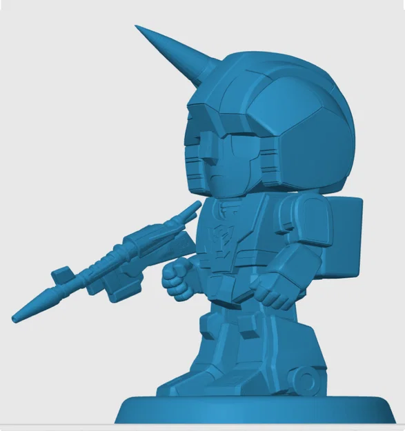 Mô hình Mirage Chibi Transformers - Tệp STL in 3D cực chất - Image 2