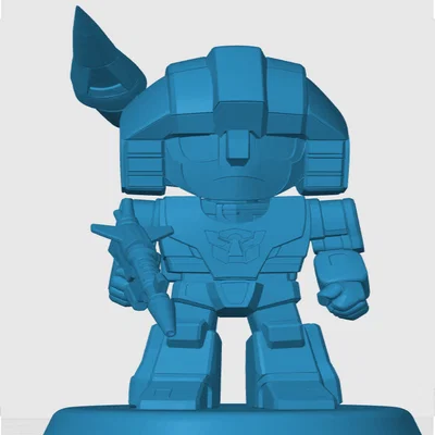 Mô hình Mirage Chibi Transformers - Tệp STL in 3D cực chất