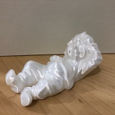 Mô hình chú lùn Gnom nằm thư giãn trang trí siêu đáng yêu