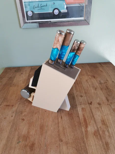 Giá đỡ dao và dụng cụ mài (Support couteaux) - Image 1