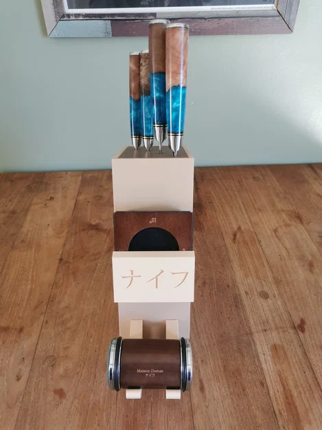 Giá đỡ dao và dụng cụ mài (Support couteaux) - Image 2