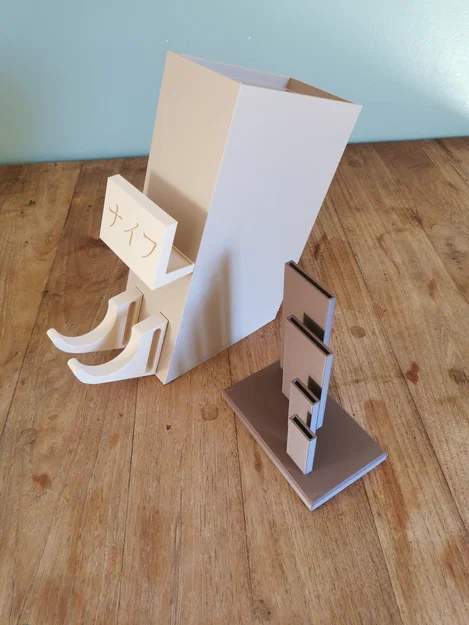 Giá đỡ dao và dụng cụ mài (Support couteaux) - Image 4