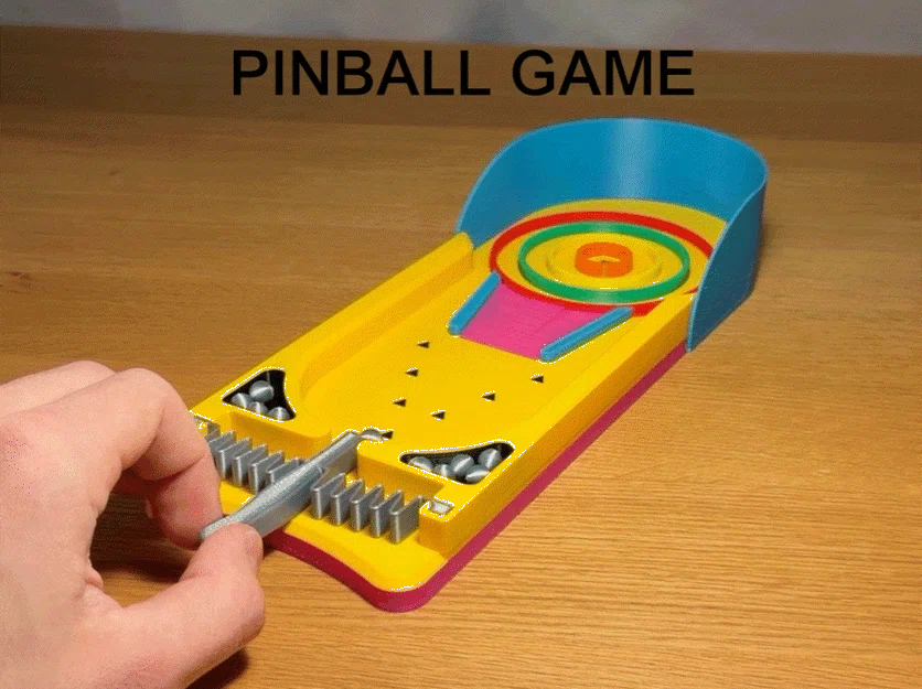 Trò Chơi Pinball Mini Để Bàn - Image 1