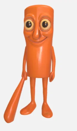 Mô hình 3D nhân vật meme Tung Tung Tung Sahur hài hước - Image 2