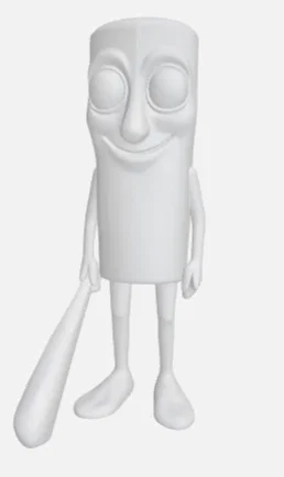 Mô hình 3D nhân vật meme Tung Tung Tung Sahur hài hước - Image 3