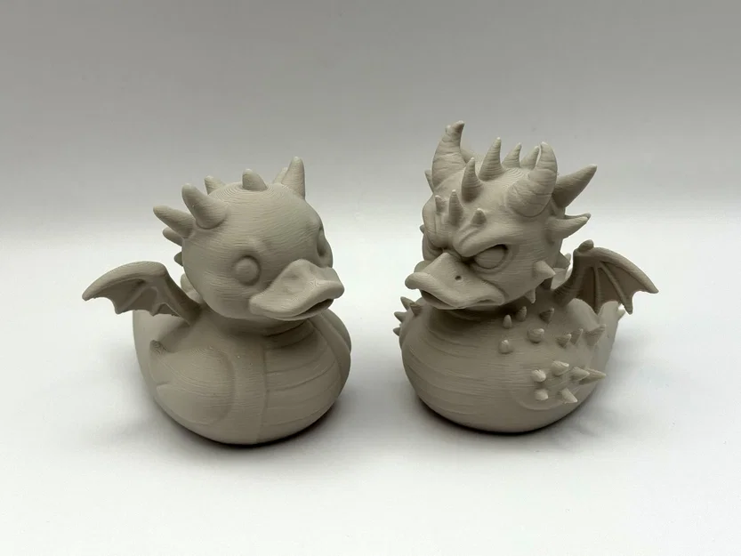 Good & Evil Dragon Duckies - Bộ đôi vịt rồng kỳ ảo - Image 1