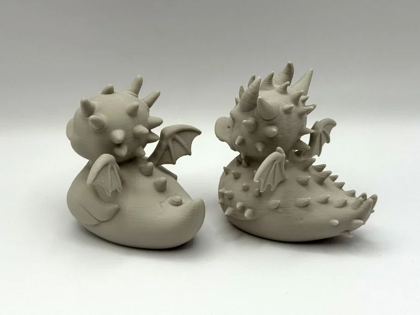Good & Evil Dragon Duckies - Bộ đôi vịt rồng kỳ ảo - Image 2