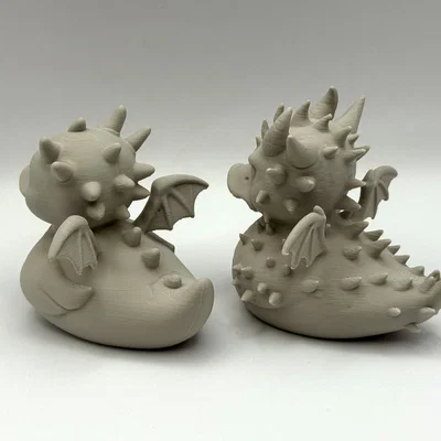 Good & Evil Dragon Duckies - Bộ đôi vịt rồng kỳ ảo