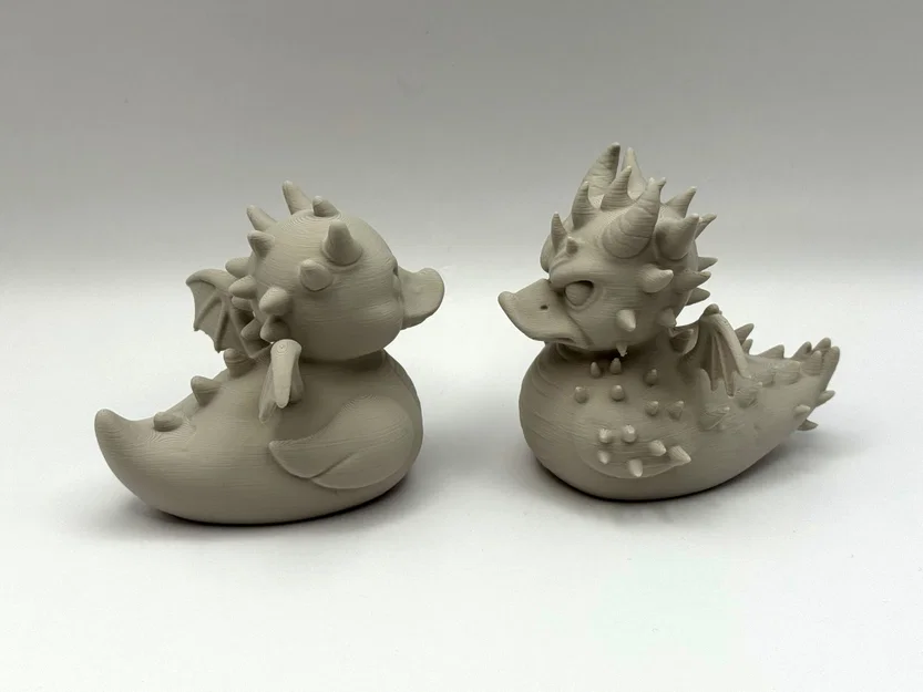 Good & Evil Dragon Duckies - Bộ đôi vịt rồng kỳ ảo - Image 3