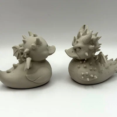 Good & Evil Dragon Duckies - Bộ đôi vịt rồng kỳ ảo