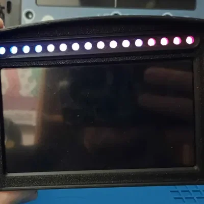 5 Zoll Simracing Dash - Khung màn hình DDU Vocore