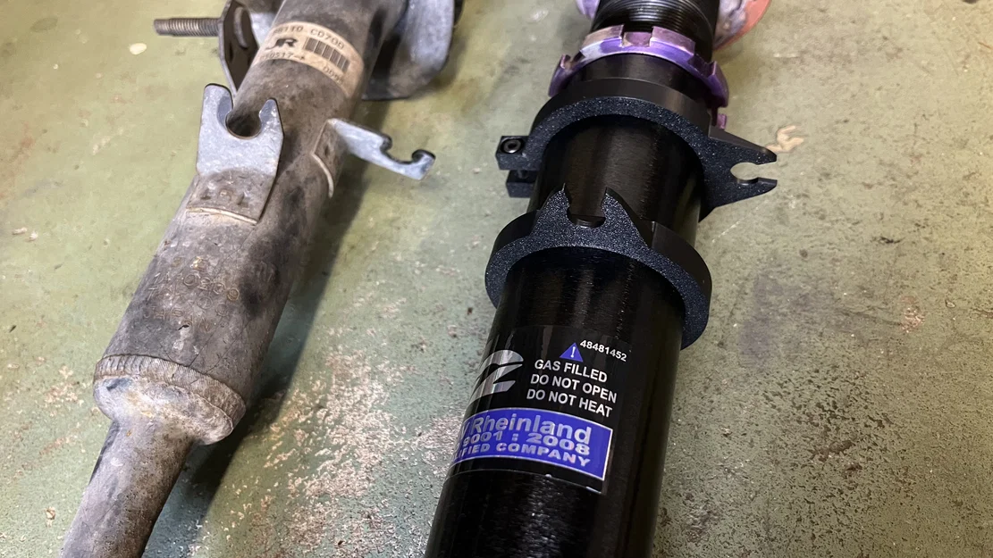 Kẹp/Giá đỡ dây cảm biến ABS/Tốc độ cho Coilover xe 350z - Image 1