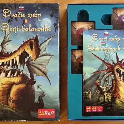 Khay đựng (Insert) cho board game Dračí zuby / Dragon Teeth Washer