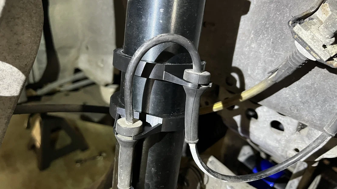 Kẹp/Giá đỡ dây cảm biến ABS/Tốc độ cho Coilover xe 350z - Image 3