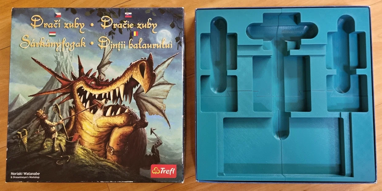 Khay đựng (Insert) cho board game Dračí zuby / Dragon Teeth Washer - Image 4