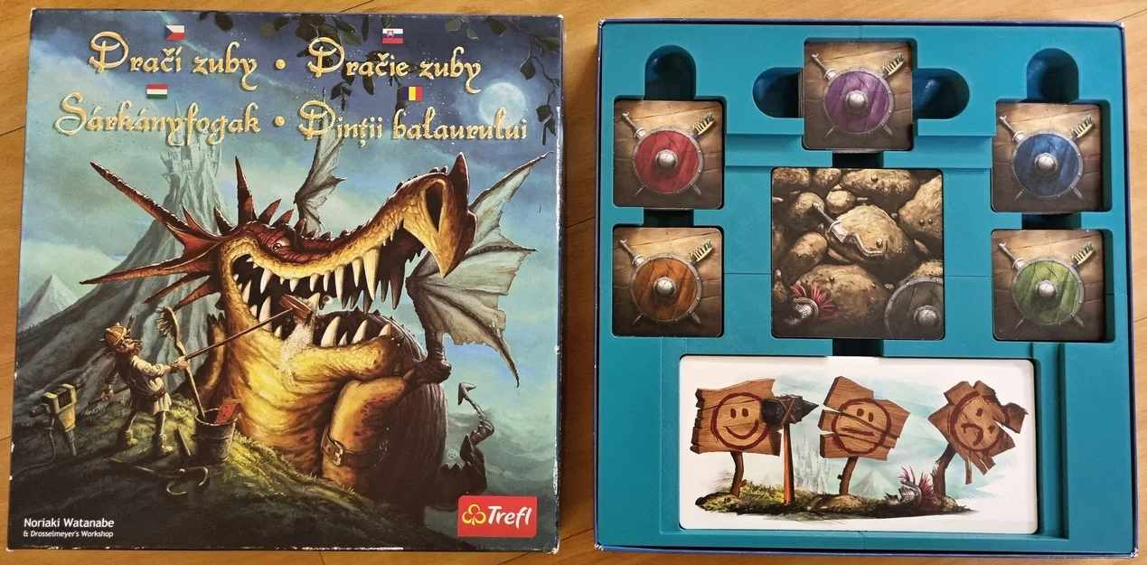 Khay đựng (Insert) cho board game Dračí zuby / Dragon Teeth Washer - Image 5