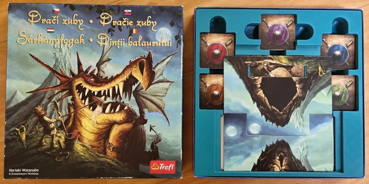 Khay đựng (Insert) cho board game Dračí zuby / Dragon Teeth Washer - Image 6
