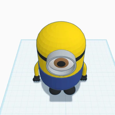 Mô hình Minion 3D đáng yêu - File in 3D chất lượng cao