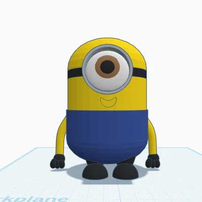 Mô hình Minion 3D đáng yêu - File in 3D chất lượng cao