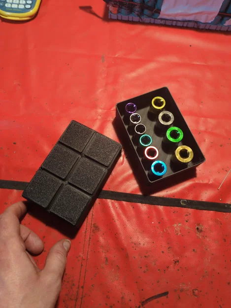 Khay 3D In Sắp Xếp Đầu Khẩu 3/8 inch (Gridfinity) - Image 1