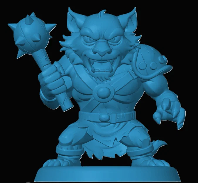 Mô hình Jackalman phong cách Chibi cho tín đồ Thundercats - Image 1