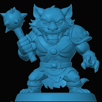 Mô hình Jackalman phong cách Chibi cho tín đồ Thundercats