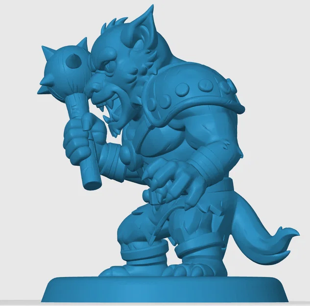 Mô hình Jackalman phong cách Chibi cho tín đồ Thundercats - Image 2