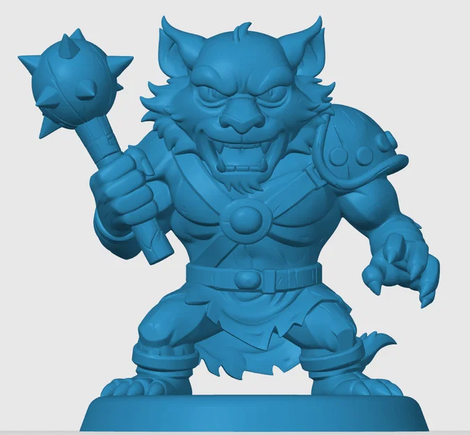 Mô hình Jackalman phong cách Chibi cho tín đồ Thundercats - Image 3