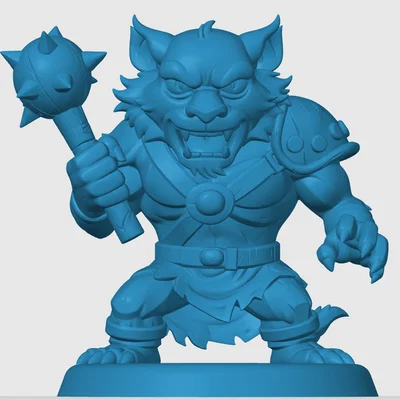 Mô hình Jackalman phong cách Chibi cho tín đồ Thundercats