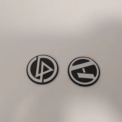 Mô hình in 3D logo Linkin Park và 21 Pilots đẹp mắt