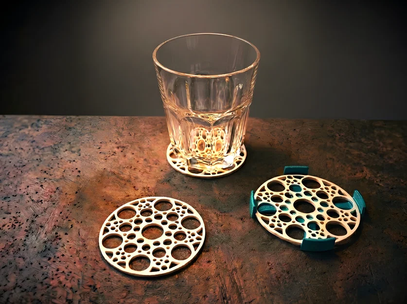 Bộ đế lót ly (Coaster Set) 4/6/8 món - Image 1