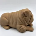 Tượng Chú Chó English Bulldog Nằm Nghỉ - Thumbnail 6