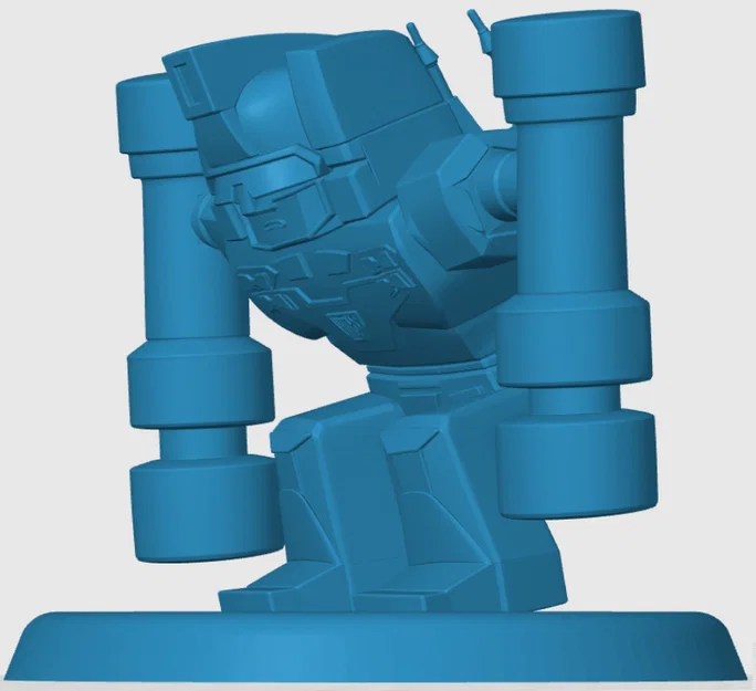 Mô hình Rumble phong cách Chibi Transformers in 3D độc đáo - Image 2