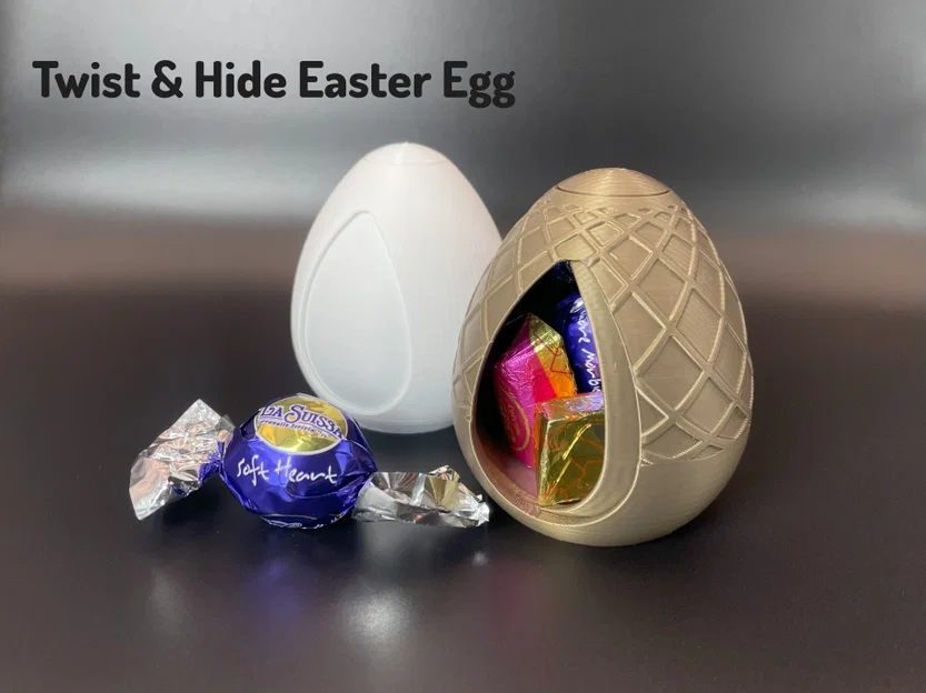 Trứng Phục sinh Xoay & Giấu Quà (Twist & Hide) - Image 1