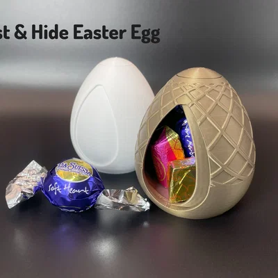 Trứng Phục sinh Xoay & Giấu Quà (Twist & Hide)