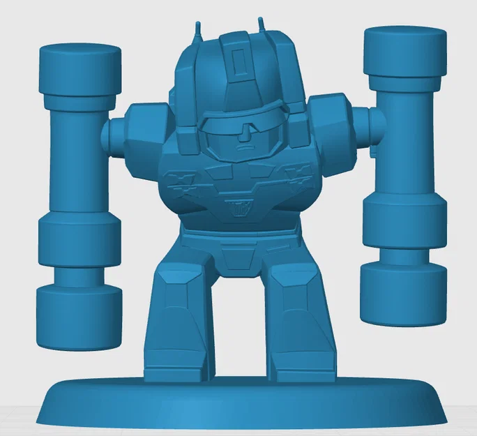 Mô hình Rumble phong cách Chibi Transformers in 3D độc đáo - Image 3