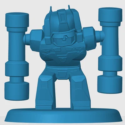 Mô hình Rumble phong cách Chibi Transformers in 3D độc đáo
